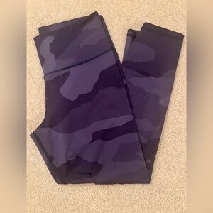Aerie Navy Camouflage Leggings